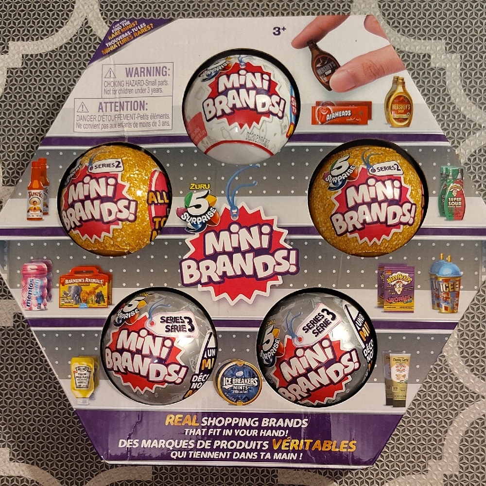 Mini Brands! Collectible - Series 1,2,3